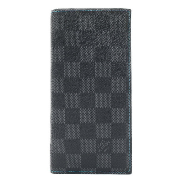 Louis Vuitton Graphite Alexandre Wallet Long Portefeuille Black Bifold NM - Picture 1 of 5